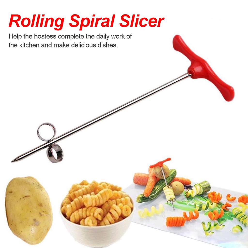 Spiral Potato Cutter for Easy Twisted Fries