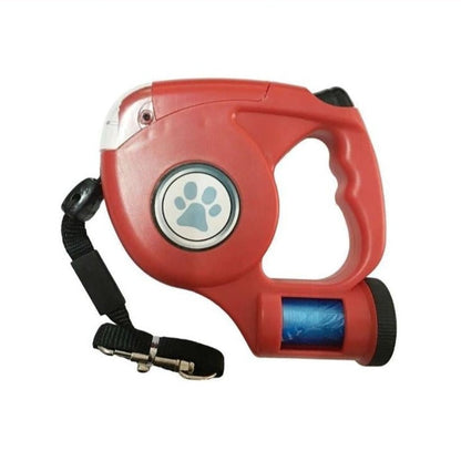 LED Retractable Dog Leash