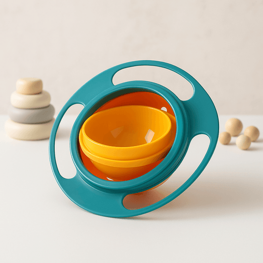 360 Spill-Proof Baby Gyro Bowl for Toddlers