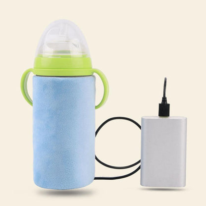 Portable USB Baby Bottle Warmer Milk & Water Heating