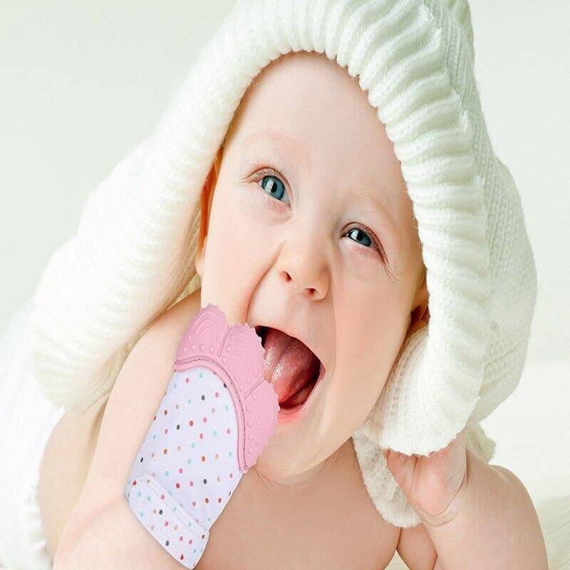 Baby Teething Glove – Soothing Mitten Toy